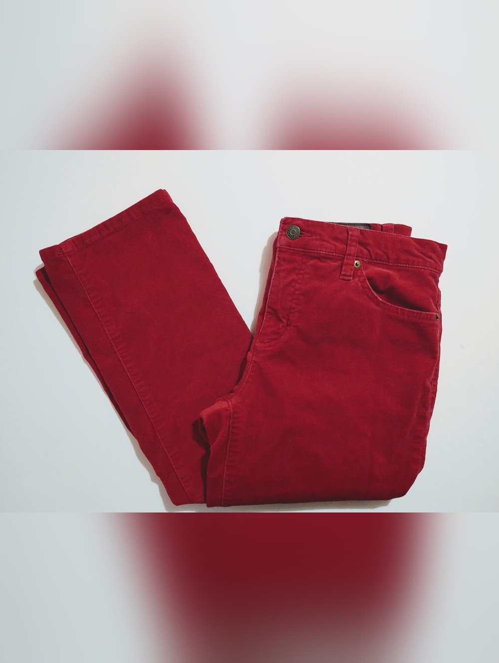 LRL Lauren Jeans Co Mini Corduroy Jeans Sz 8P